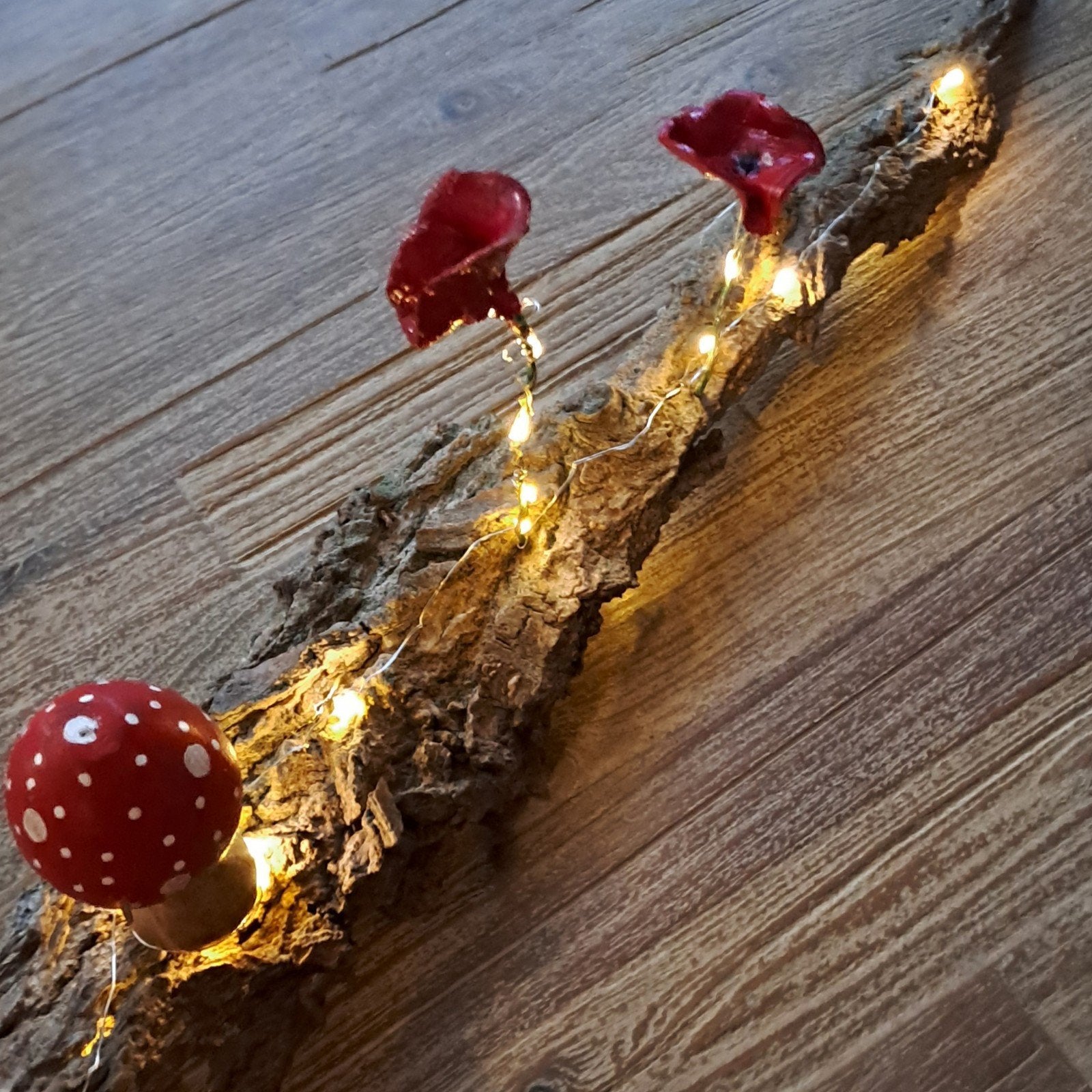 décoration lumineuse pour table ou meuble, Enlèvement ou Envoi, Bois
