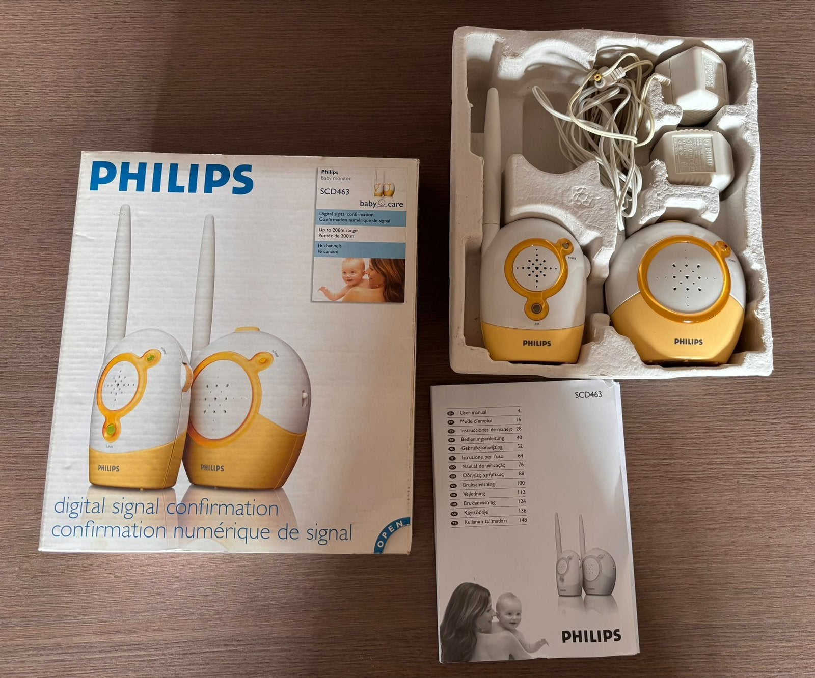 Philips SCD463 babyfoon, Kinderen en Baby's, Ophalen of Verzenden, Zo goed als nieuw