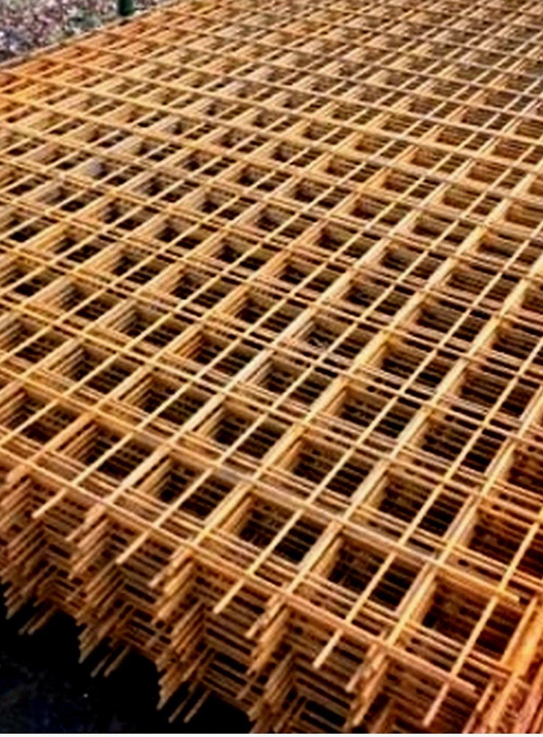 Filet pour béton, treillis pour béton, panneau 100  200, Enlèvement