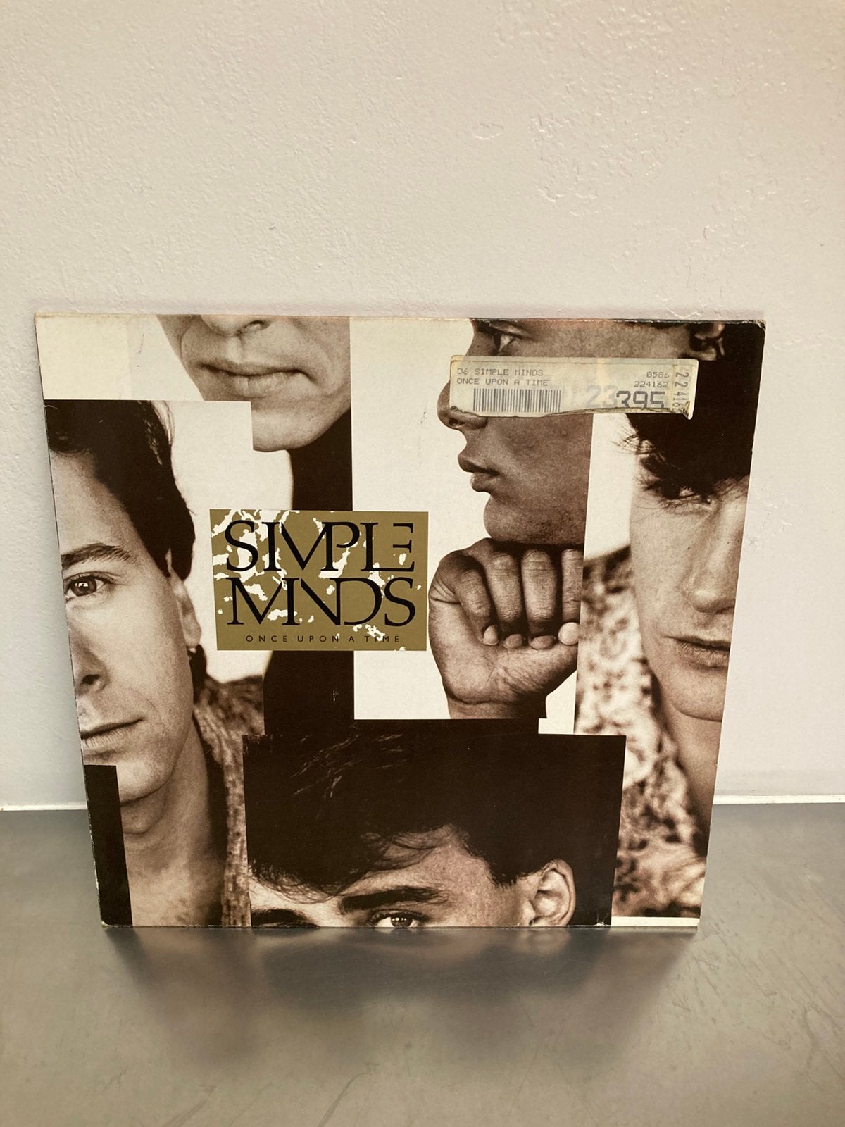 Simple Minds - once upon a time, Cd's en Dvd's, Ophalen, Gebruikt, 12 inch, LP