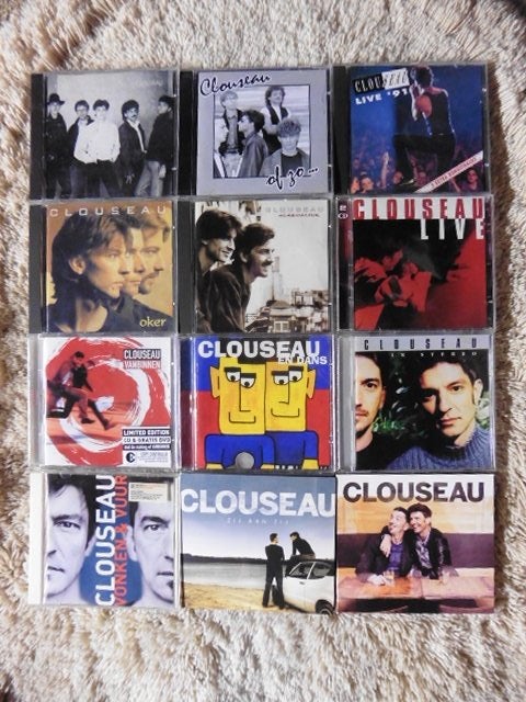 Clouseau cd Collectie (12 titels / 14 cd's) SUPERVOORDEEL !, Cd's en Dvd's, Ophalen of Verzenden, Zo goed als nieuw, Pop, Album