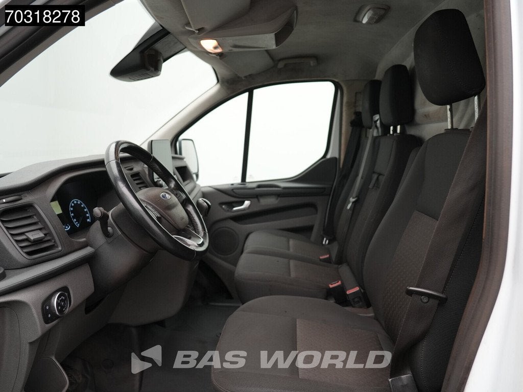 Ford Transit Custom 105pk L1H1 Trekhaak LED Xenon Navi Airco, Auto's, Euro 6, 4 cilinders, Bedrijf, Ford