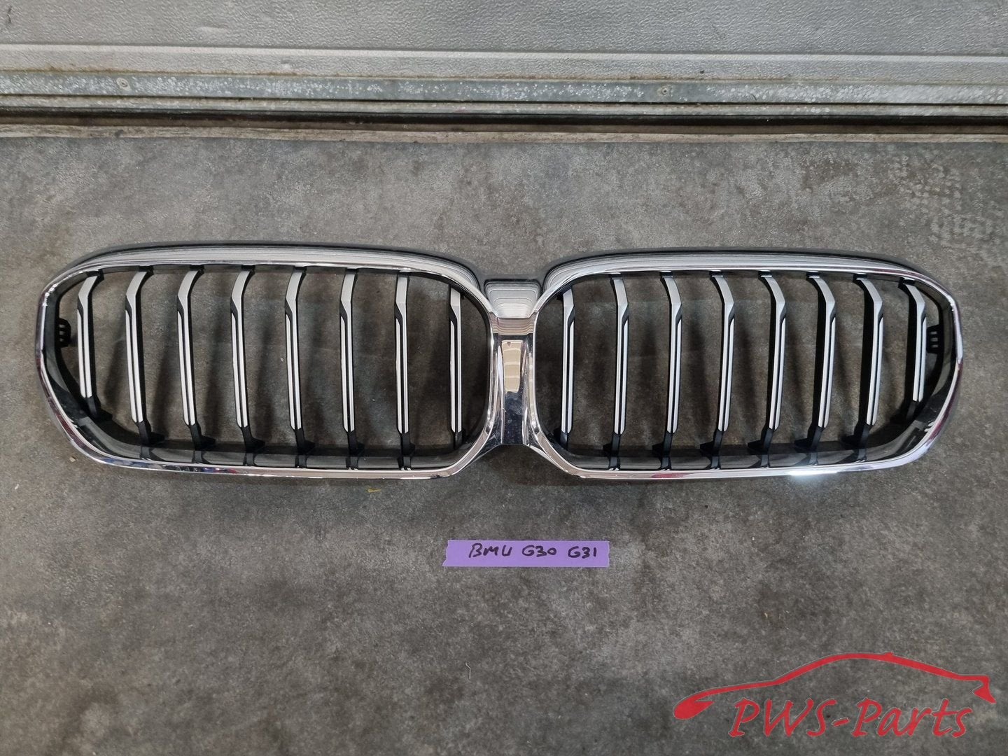 BMW G30 G31 LCI GRILL ORIGINEEL, -, Utilisé, -, Enlèvement ou Envoi