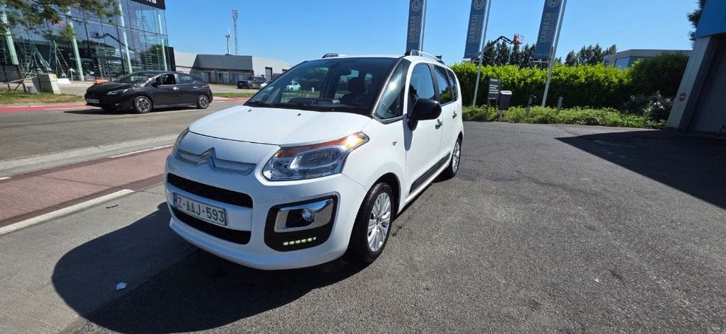 c3 picasso in topstaat met slechts 82929 km met navie, Auto's, Voorwielaandrijving, Euro 6, 1199 cc, Wit