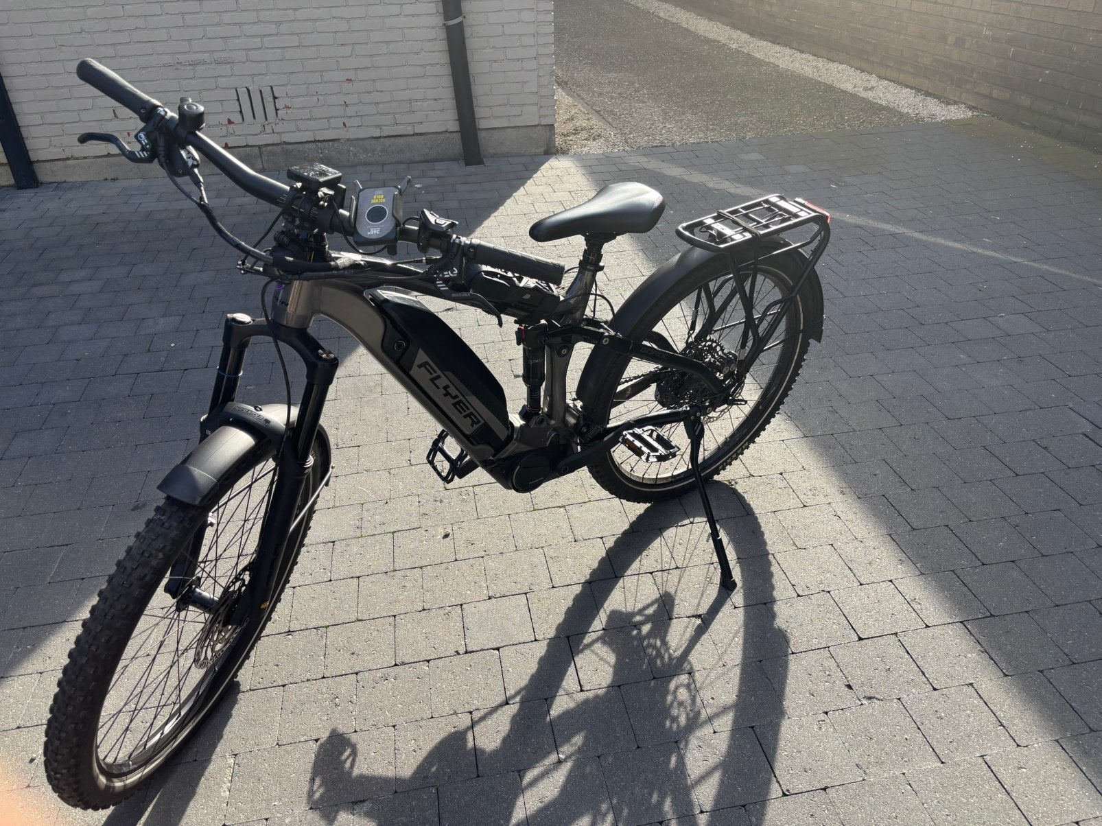 Flyer Goroc 750Wh Panasonic, Fietsen en Brommers, Ophalen, Zo goed als nieuw, Schijfrem