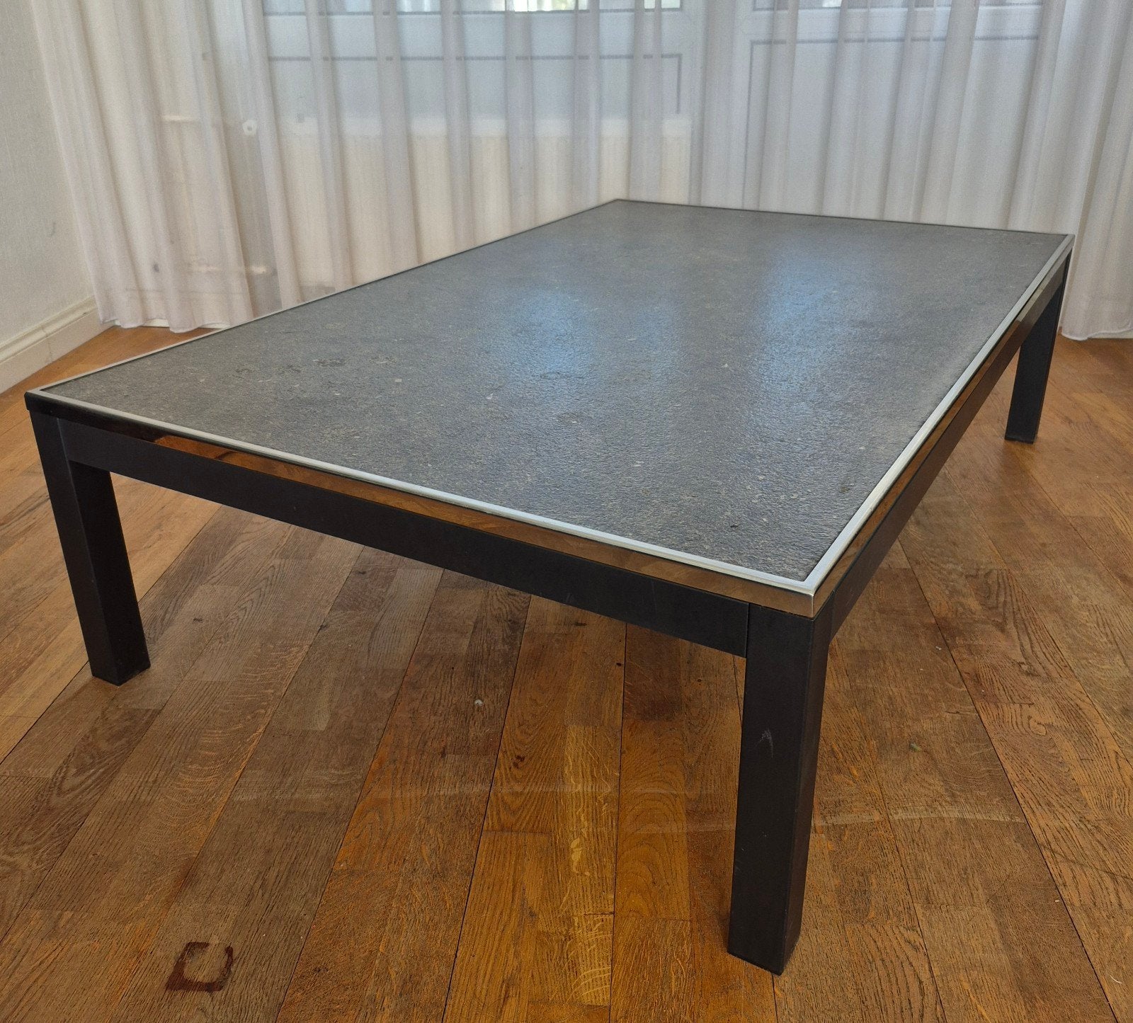 table basse en pierre vintage des années 80, 100 à 150 cm, Postmodern post modern arduin, Enlèvement, Utilisé