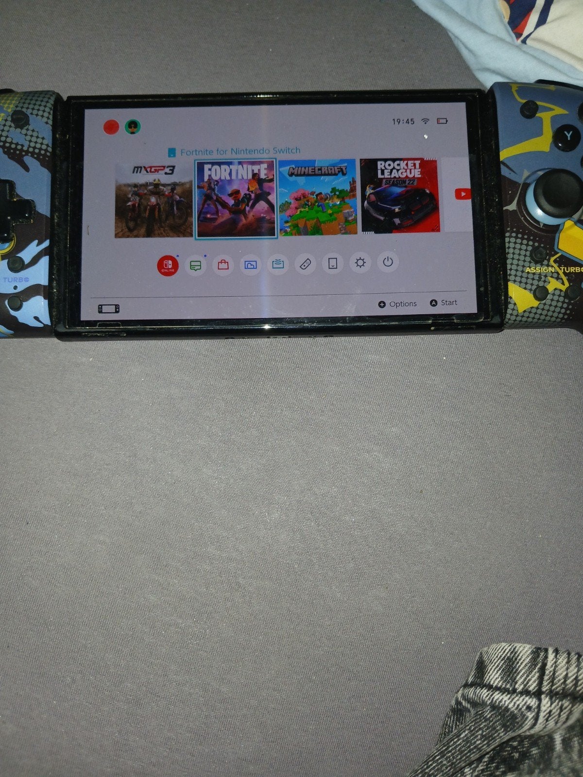 Nintendo oled, Games en Spelcomputers, Spelcomputers | Overige, Ophalen, Nintendo, Zo goed als nieuw