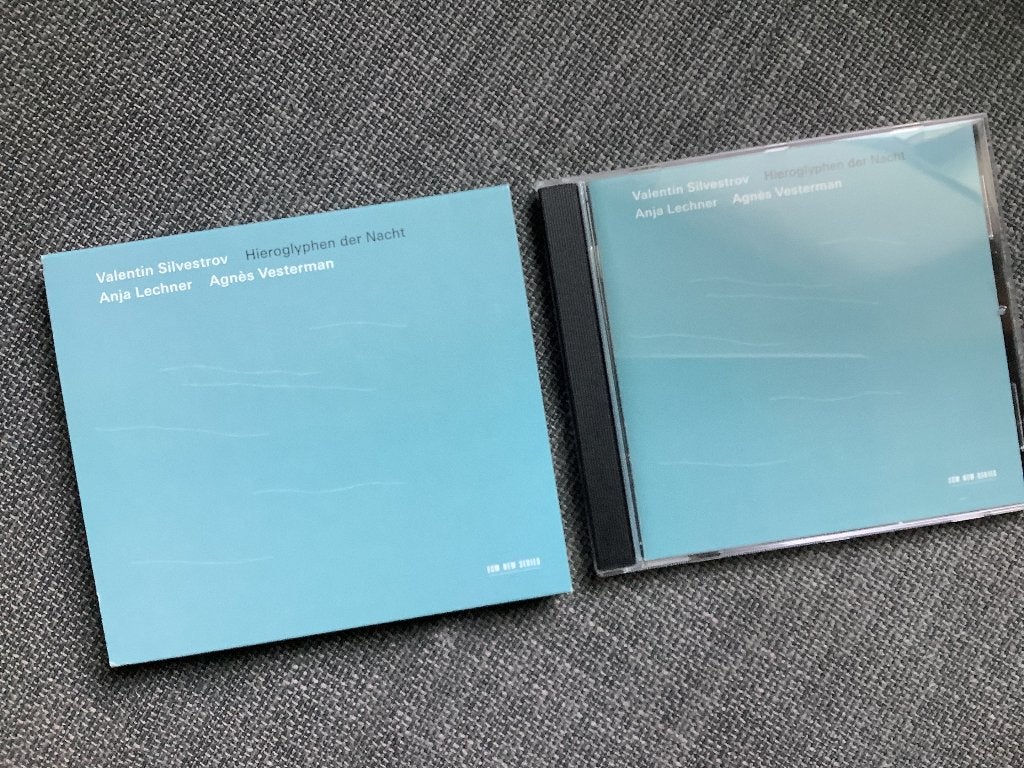 Valentin Silvestrov / Hieroglyphen der Nacht. ECM, Kamermuziek, Modernisme tot heden, Ophalen of Verzenden, Zo goed als nieuw