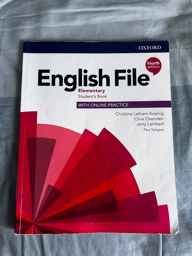 Manuel scolaire English File Elementary Student's Book, Livres, Enlèvement, Utilisé, Secondaire, Anglais