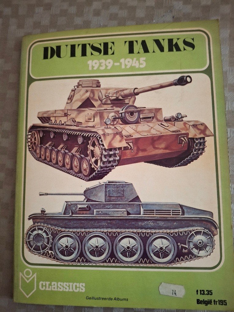 WO II DUITSE TANKS, Enlèvement ou Envoi, Diverse auteurs, Comme neuf, Deuxième Guerre mondiale