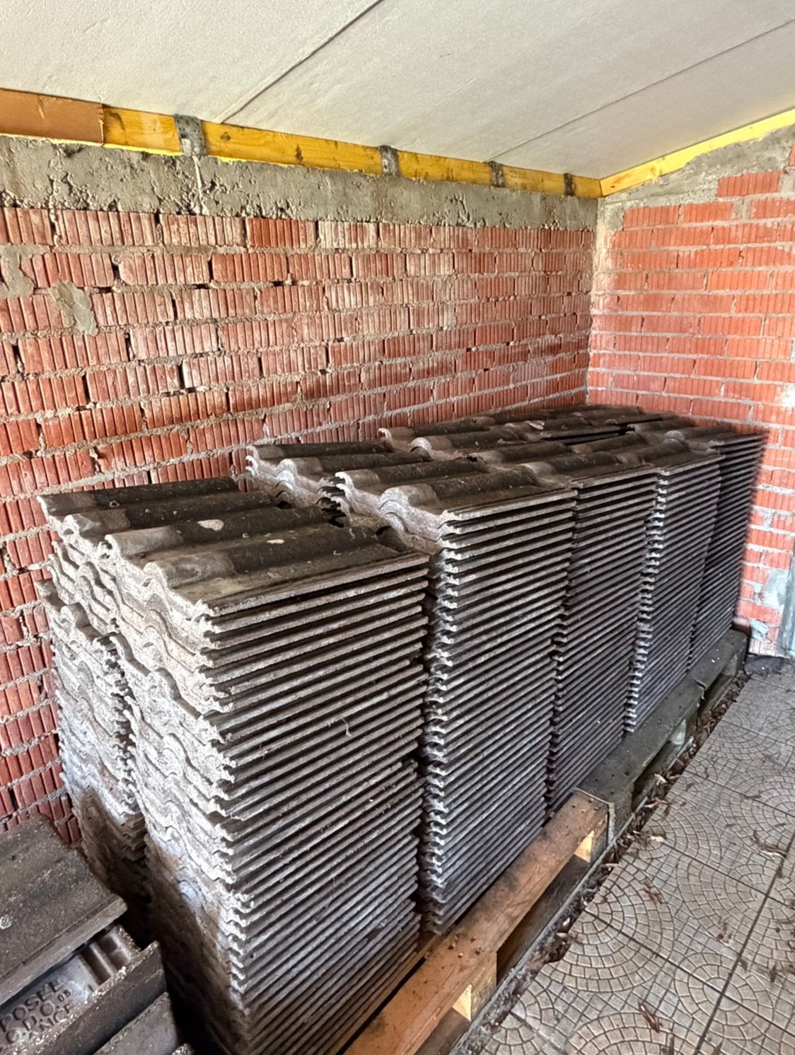 lot de tuiles en béton RedLand, Enlèvement, Comme neuf, Tuiles