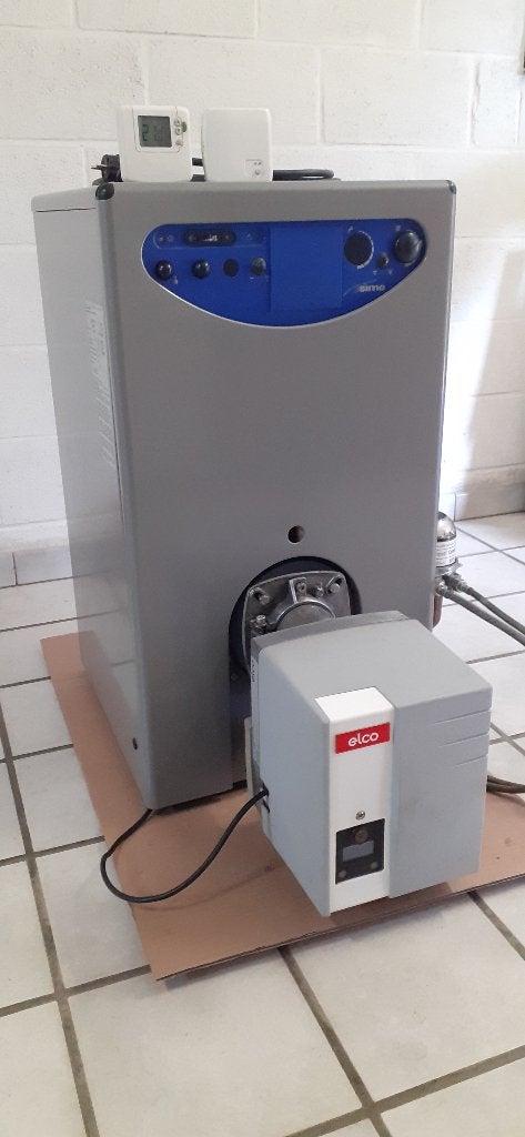 Chaudière mazout 27KW, Enlèvement, Comme neuf, Thermostat