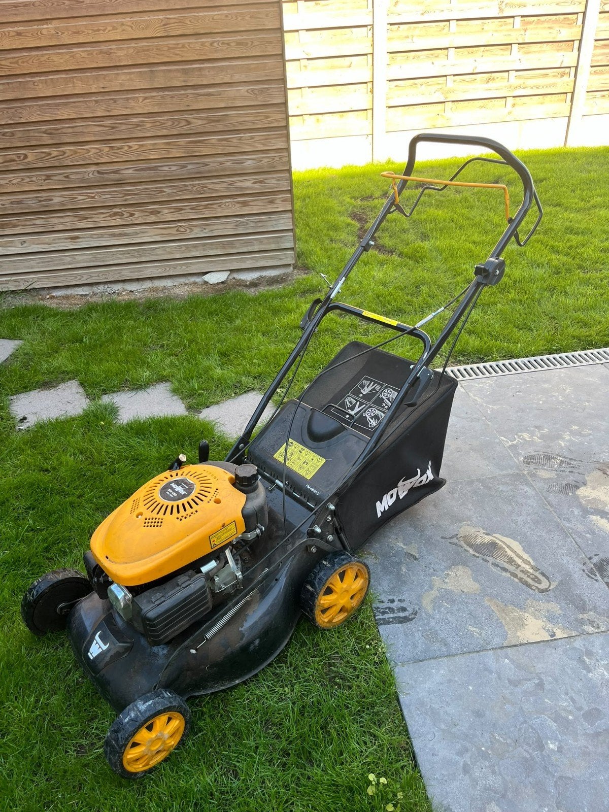 grasmaaier Mowo,nog in perfecte staat ,ieder jaar onderhoud, Tuin en Terras, Ophalen, Gebruikt