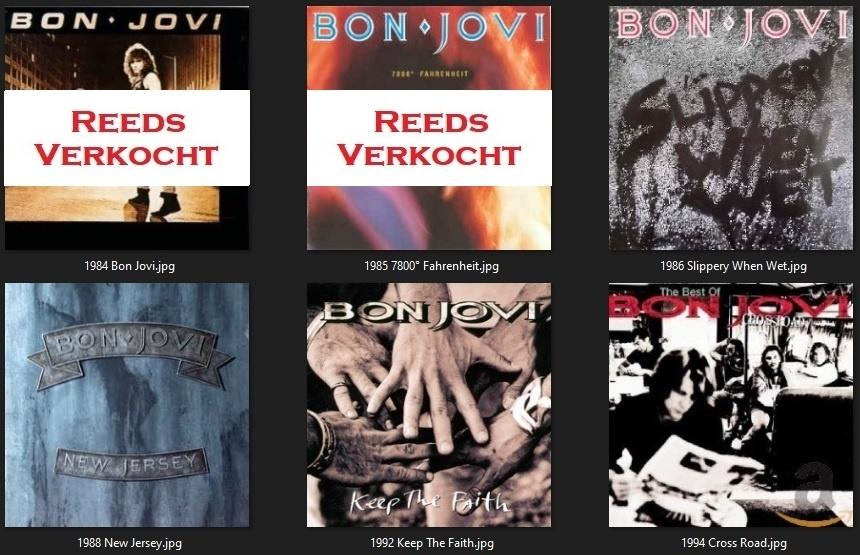 CD Bon Jovi discografie: nog 6 albums, Cd's en Dvd's, Cd's | Hardrock en Metal, Ophalen of Verzenden
