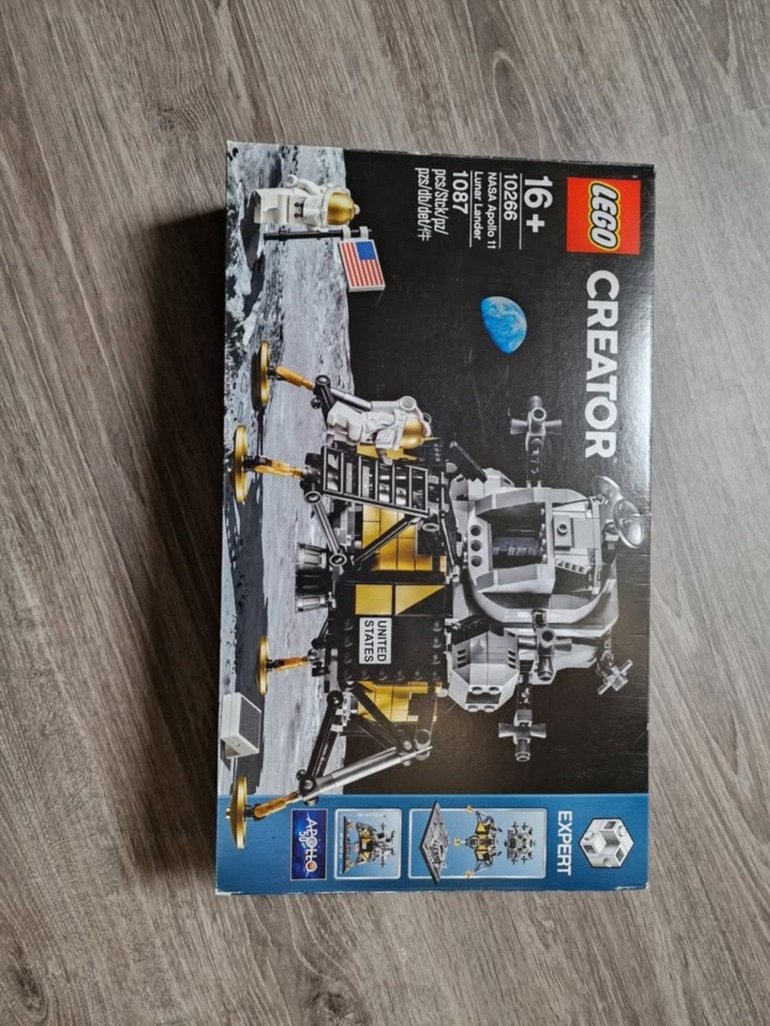 Dinosaur Fossils & NASA AApollo 11 Lunar Lander, Ophalen, Lego, Zo goed als nieuw, Compleet