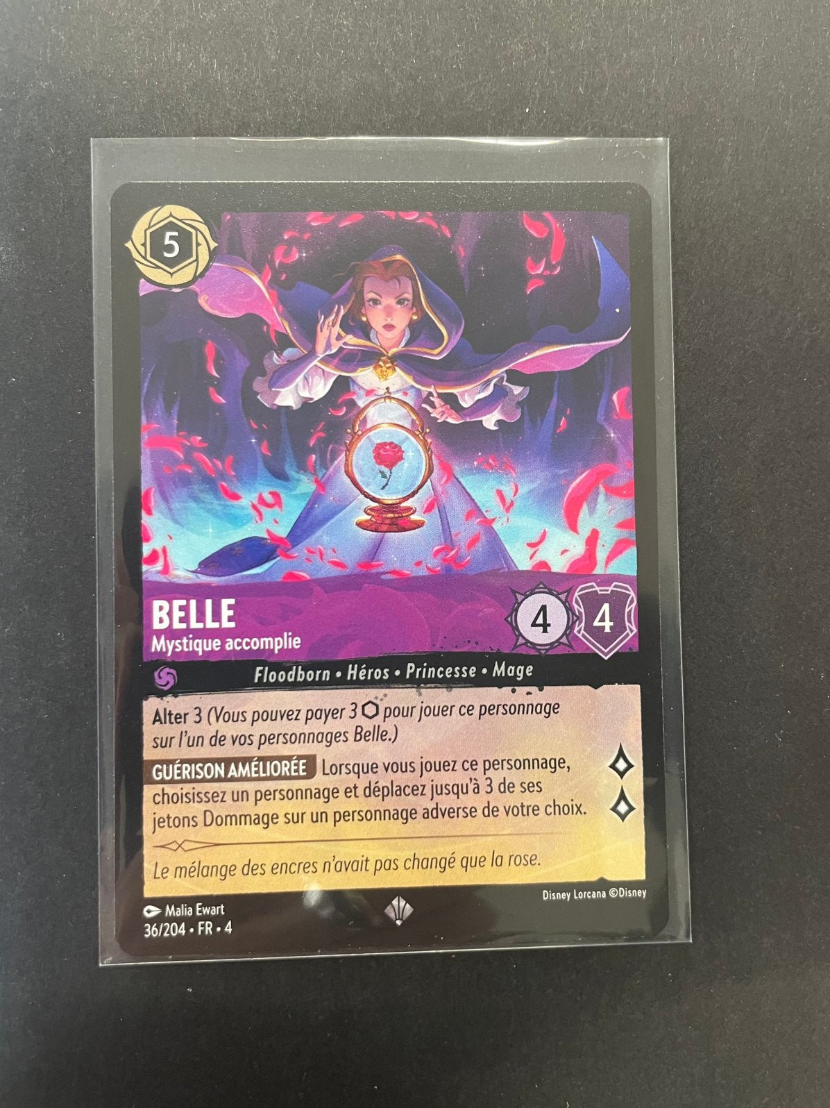 Carte Lorcana Disney - Belle - Rare, Enlèvement ou Envoi, Neuf, Cartes en vrac
