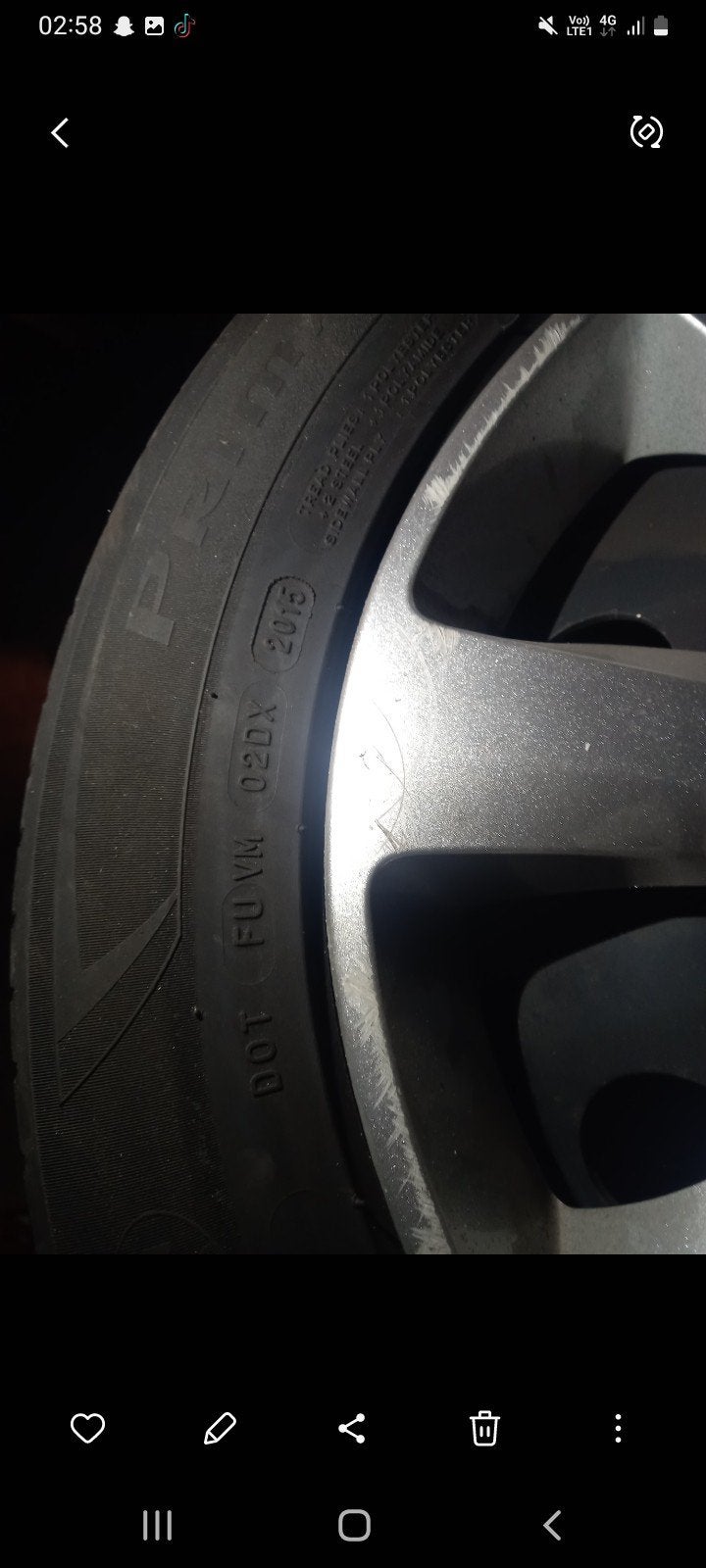 Pneu Peugeot  5008 ( michelin, Enlèvement