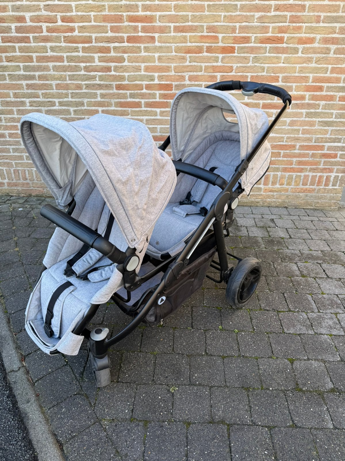 Tweelingbuggy, Ophalen, Zo goed als nieuw, Overige merken, Duomodel