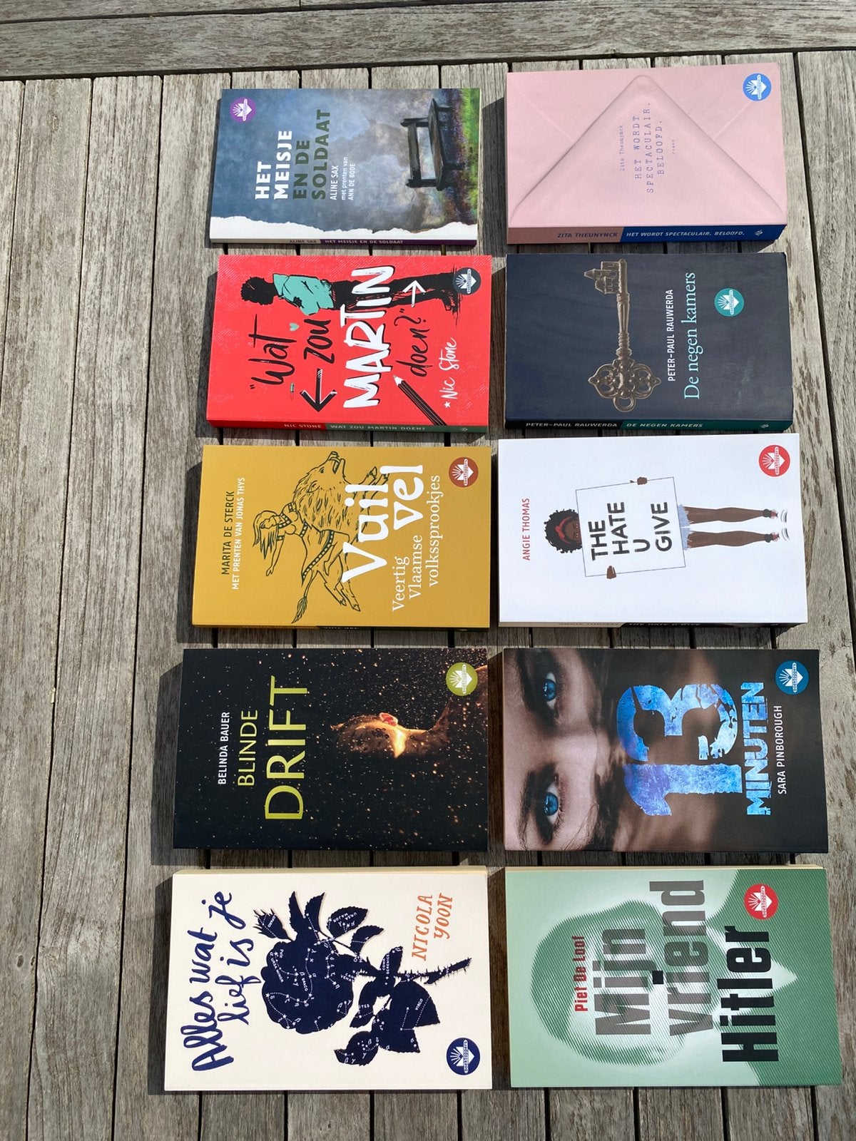 Pakket leesboeken 10st, Boeken, Ophalen of Verzenden, Zo goed als nieuw