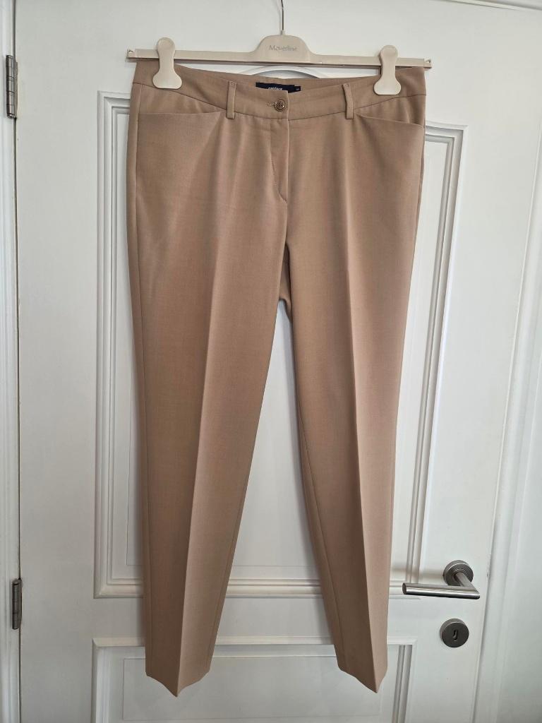 Gardeur camel/beige broek klassiek slim-fit Duitse 40, Ophalen, Beige, Maat 42/44 (L), Zo goed als nieuw