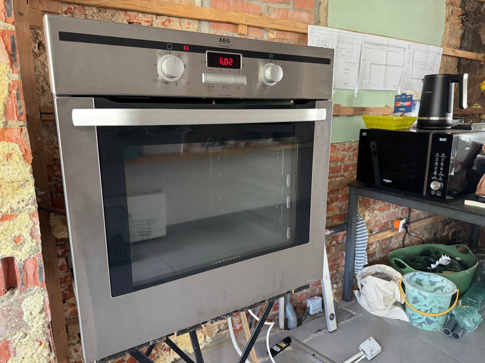 AEG Competence Inbouwoven (B3741-4-M) met Pyrolyse, Ophalen, Gebruikt, Oven, AEG