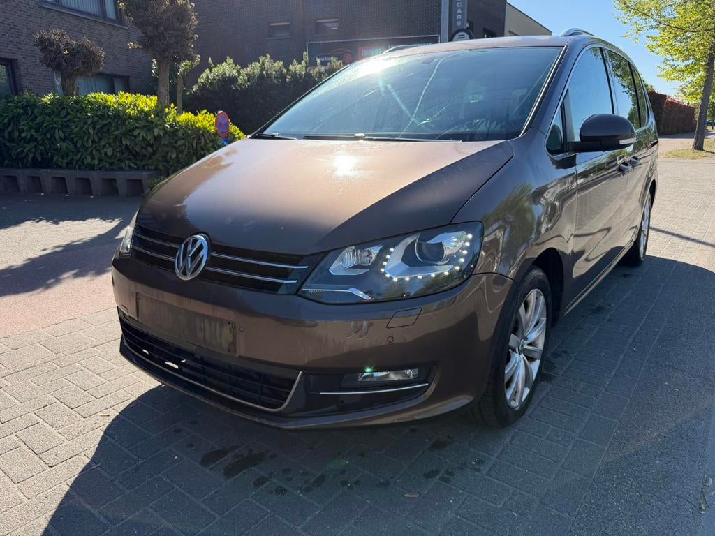 Volkswagen sharan 2.0 tdi autolaat 7plaats 170pk 216.000km, Automaat, Monovolume, 4 cilinders, 7 zetels