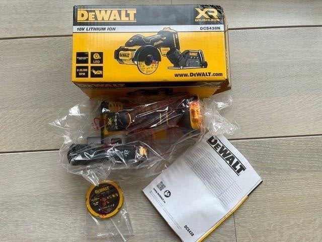 DeWalt DCS438N Accu Slijpmachine 18V  Body, Bricolage & Construction, Outillage | Meuleuses, Envoi, Neuf, Moins de 700 watts, Meuleuse d'angle