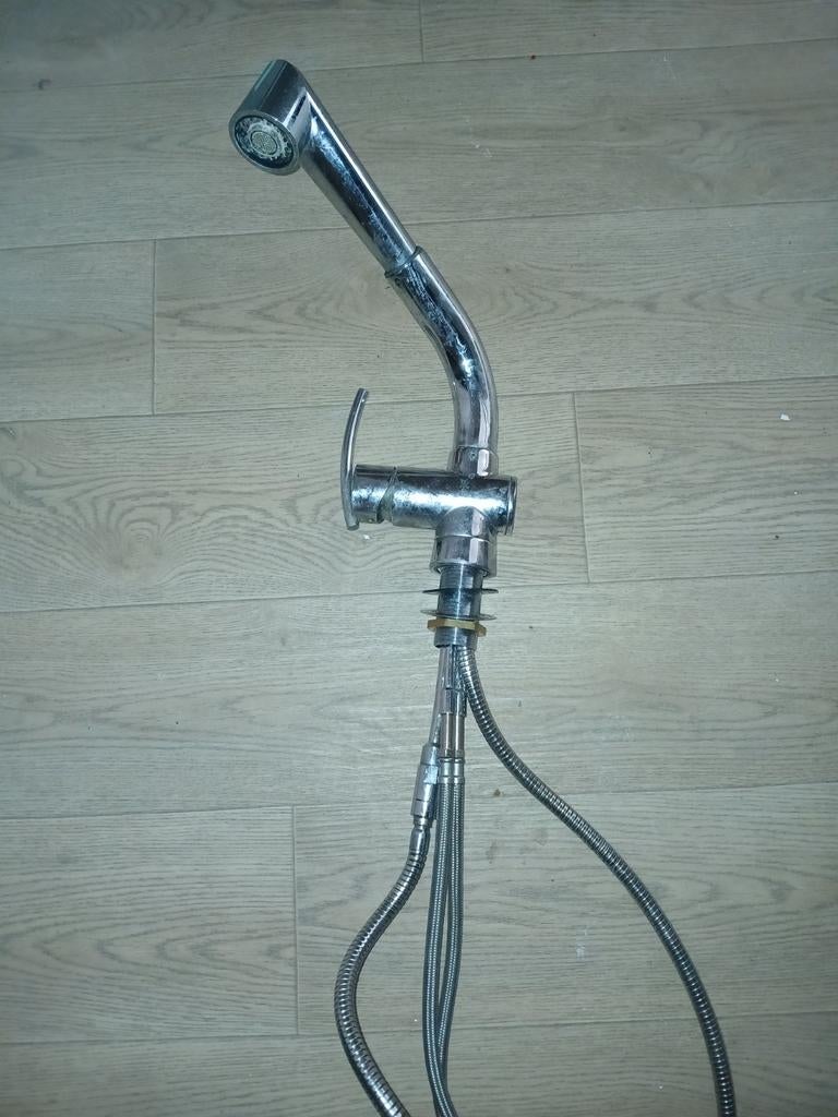 Robinet de cuisine allibert avec douchette, Ophalen, Kraan