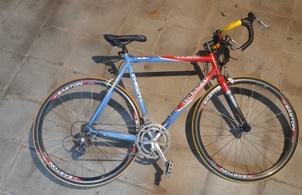 Colnago racefiets, Vélos & Vélomoteurs, 10 à 15 vitesses, Frein sur jante, Enlèvement, Utilisé