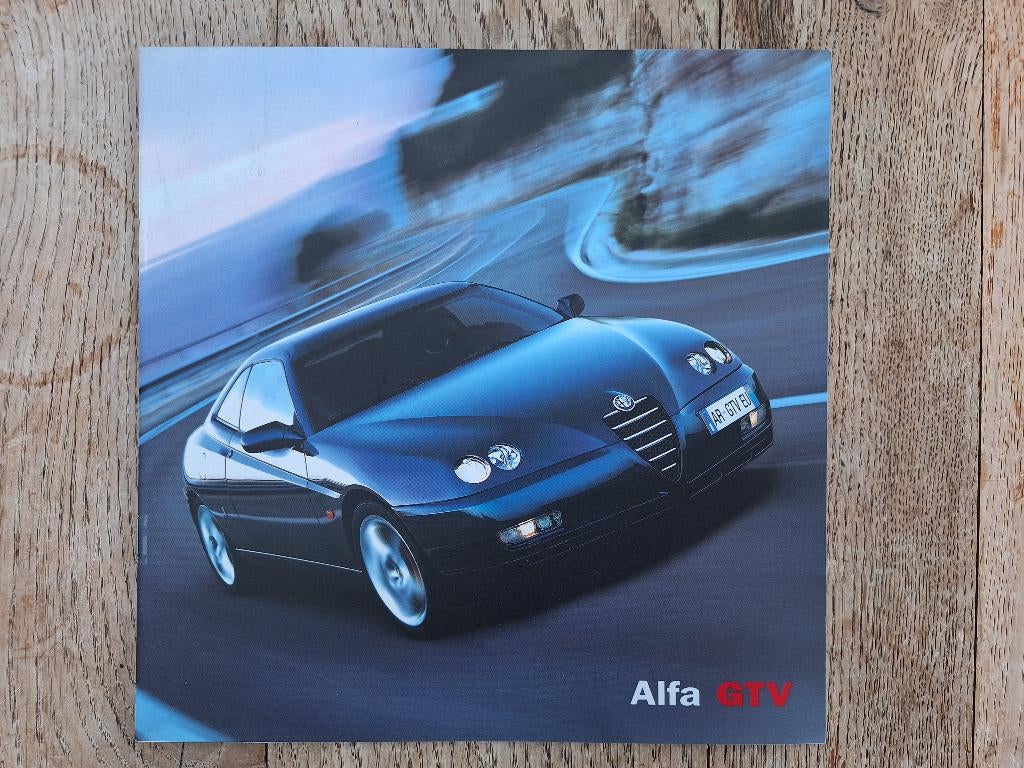 Alfa Romeo GTV 2003 12 pagina's franse tekst, Ophalen of Verzenden, Gelezen, Alfa Romeo
