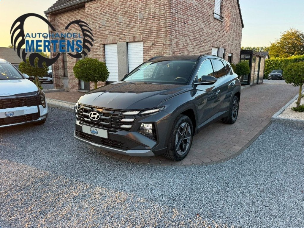 Hyundai TUCSON 1.6 T-GDi STYLE DCT 150PK NIEUW MODEL 0KM, Autos, Hyundai, Argent ou Gris, Achat, Entreprise, Apple Carplay
