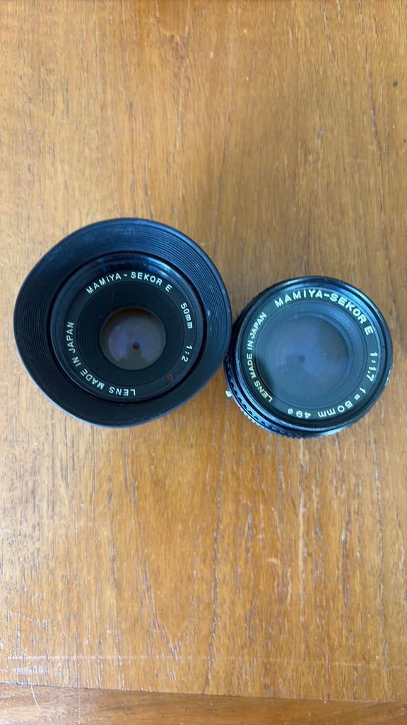 Mamiya sekor E 50mm, Ophalen, Gebruikt, Standaardlens