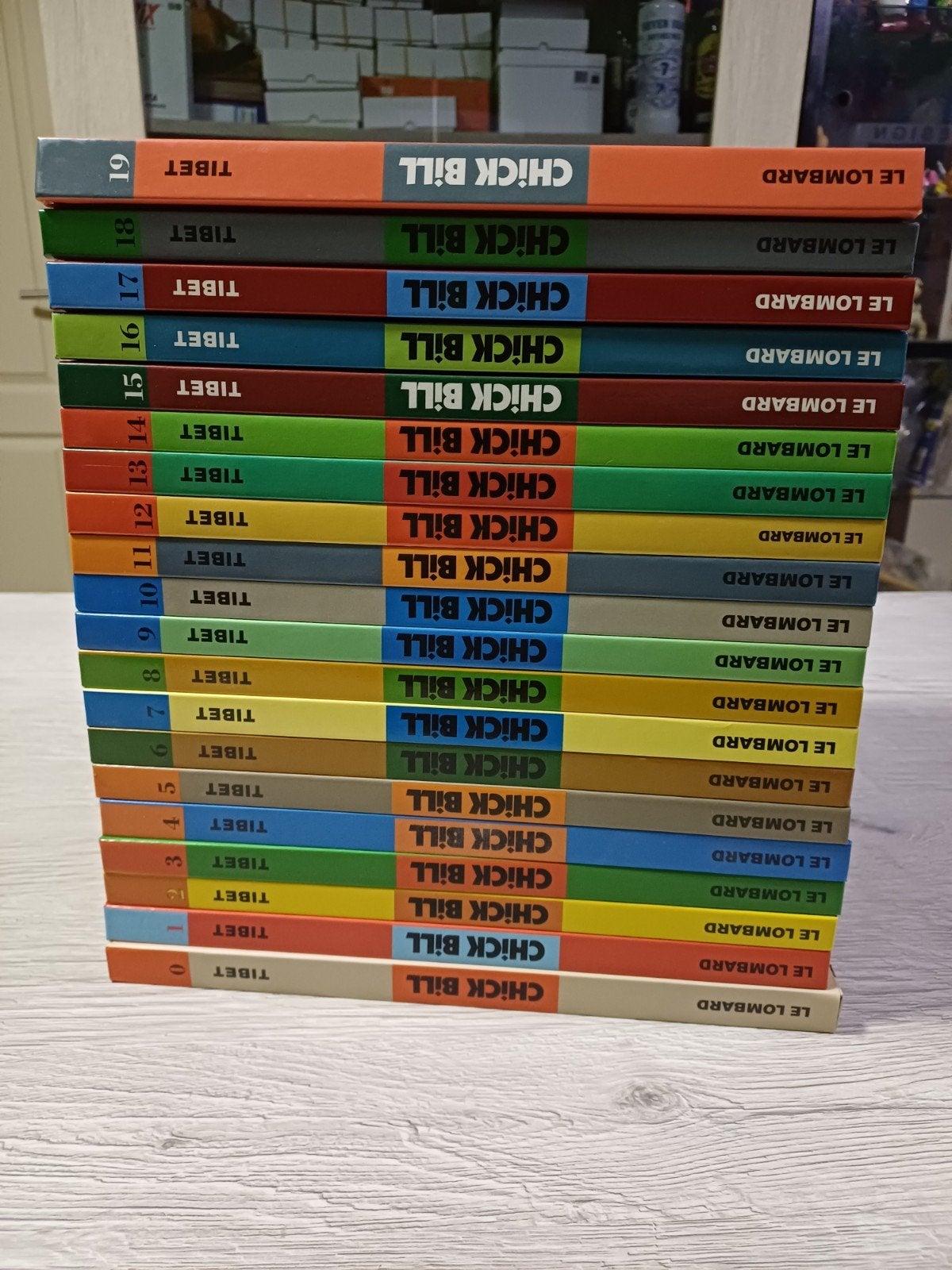 Komische integrale Chick Bill 0-19, Meerdere stripboeken, Ophalen of Verzenden, Zo goed als nieuw, Tibet