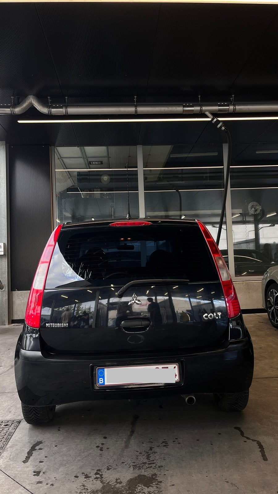 Mitsubishi 2009 1.3 / Benzine km130000 AC, Zwart, Handgeschakeld, 5 deurs, Particulier