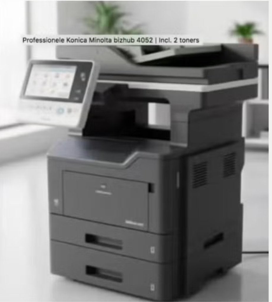 Professionele Konica Minolta bizhub 4052 | Incl. 2 toners, Informatique & Logiciels, Imprimantes, Utilisé, Imprimante, Imprimante laser