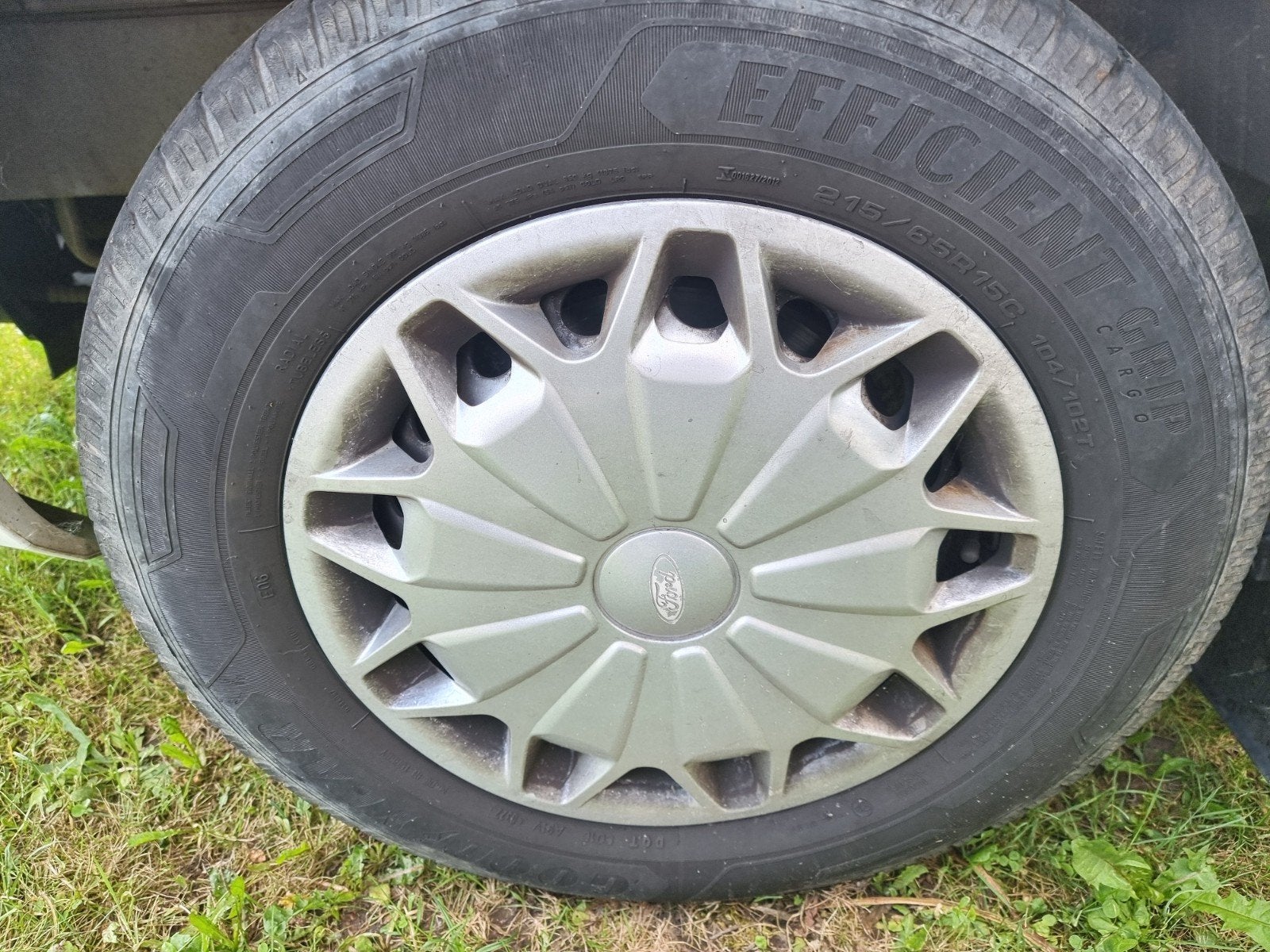 Gezocht zwarte velgen voor ford transit custon bouwjaar 2014, Ophalen