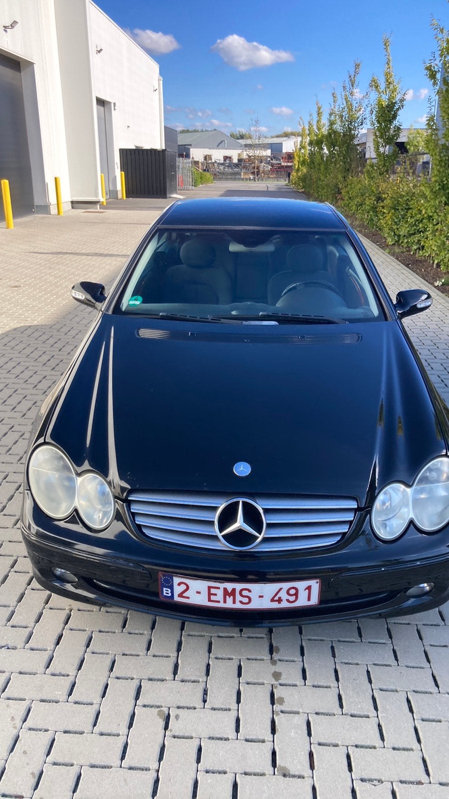 Clk 240 elegance benzine, Auto's, Automaat, Zwart, Verwarmde buitenspiegels, Zwart