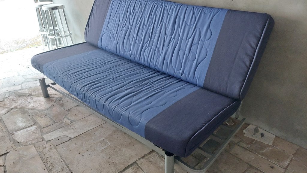 Blauw Zetelbed, Ophalen, Blauw