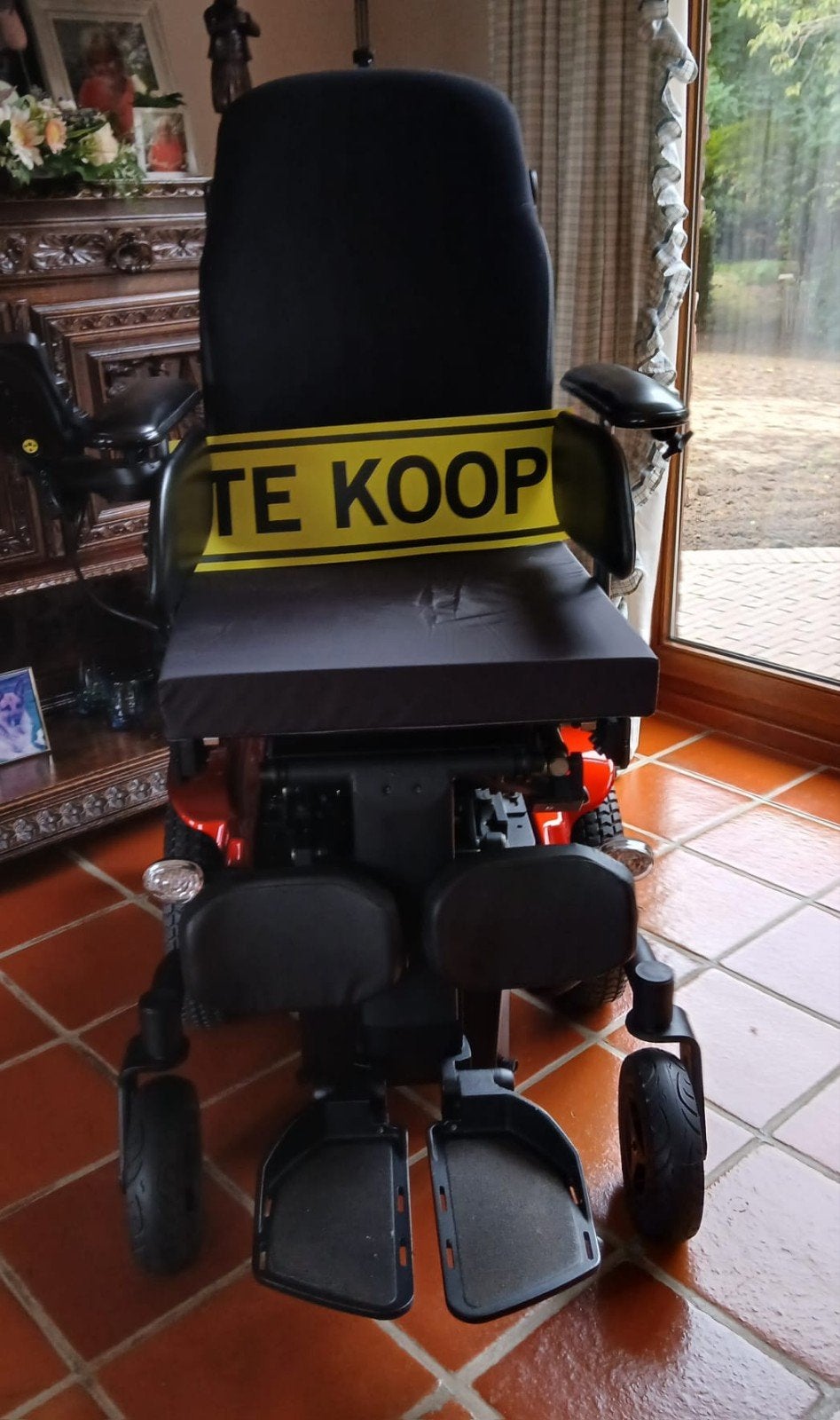 elektrische rolstoel Karma met slechts 57 km, Divers, Chaises roulantes, Enlèvement ou Envoi, Fauteuil roulant électrique