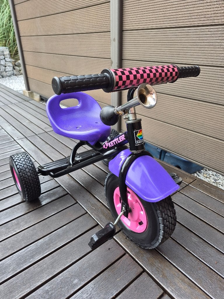 Tricycle évolutif KETTLER – Noir et Violet (Super état !!), Enlèvement, Comme neuf, KETTLER – Made in Germany, Siège réglable