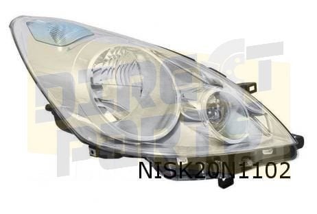 Nissan Note Koplamp Rechts Origineel!  26060BH10B, -, Verzenden, -, Nieuw