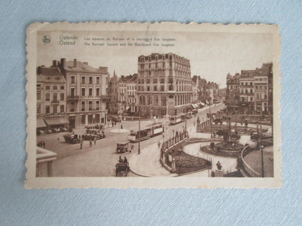 postkaart Ostend/Ostende, Verzamelen, Postkaarten | België, Ophalen, Gelopen, West-Vlaanderen