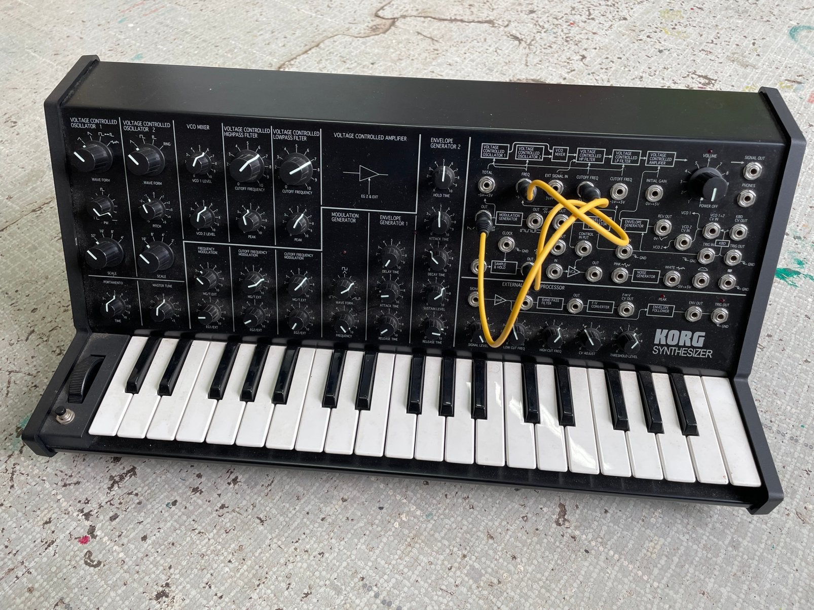 Korg MS20ic usb controller met Korg Legacy Collection, Ophalen of Verzenden, Zo goed als nieuw, Korg