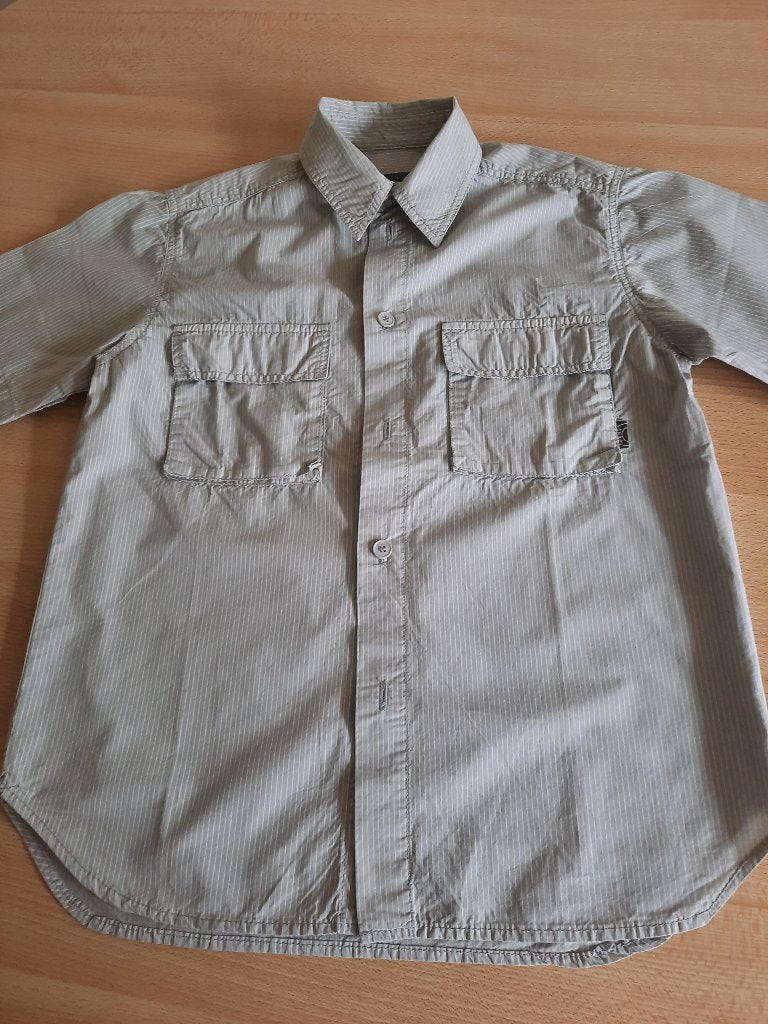 licht grijs hemdje, met strepen otakar 128, Otakar, Ophalen of Verzenden, Zo goed als nieuw, Shirt of Longsleeve