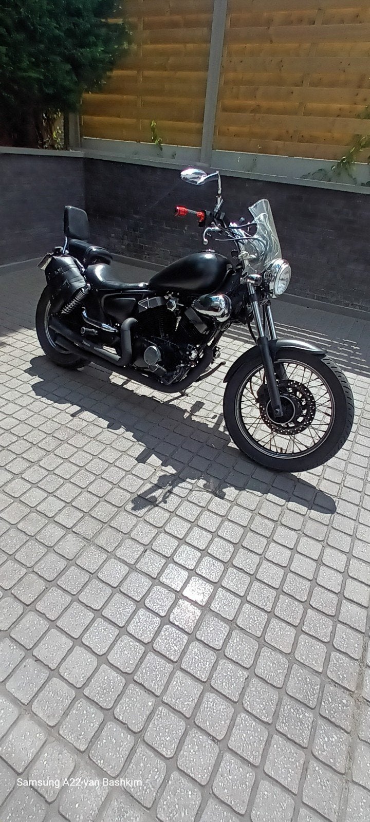 Yamaha virago 125cc, Occasion, Chopper, 2 cylindres, Particulier