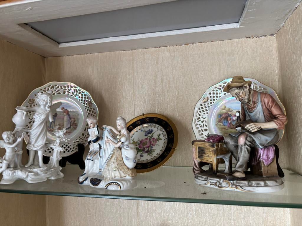Porseleinen beeldjes en service, Antiek en Kunst, Ophalen