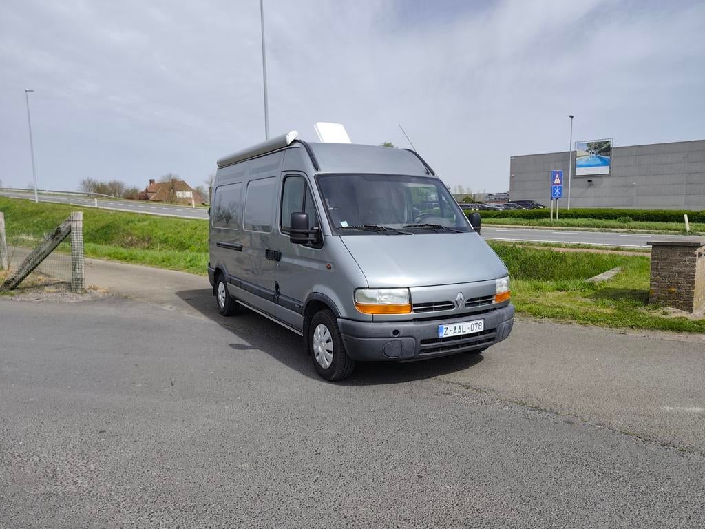 Reeds gekeurd vvk renault master 2.8dti 139dkm bj00, Caravans en Kamperen, Bedrijf