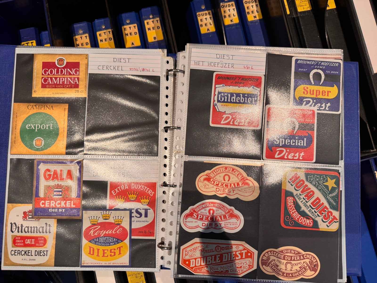 Zeer grote verzameling bier etiketten, Collections, Enlèvement, Comme neuf, Autres types, Autres marques