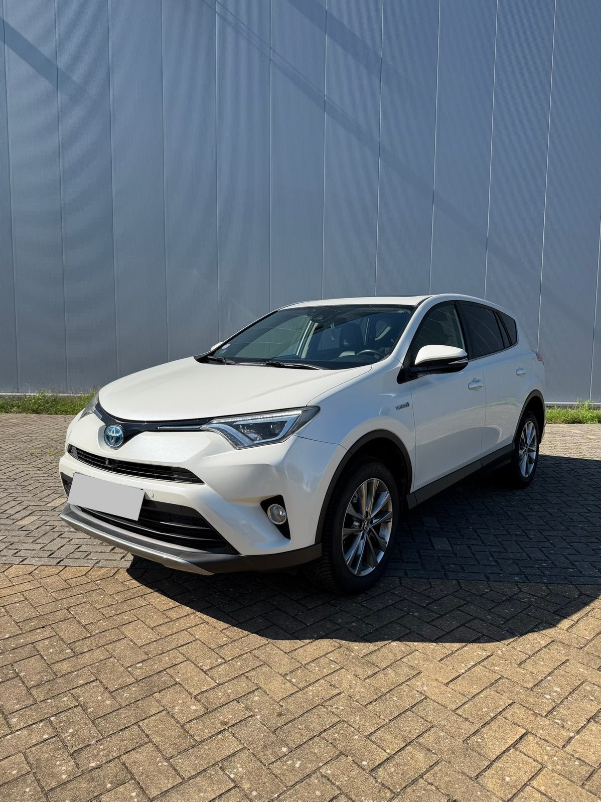 Toyota RAV4 Hybride, Dealer onderhouden, Zwart, Wit, Leder