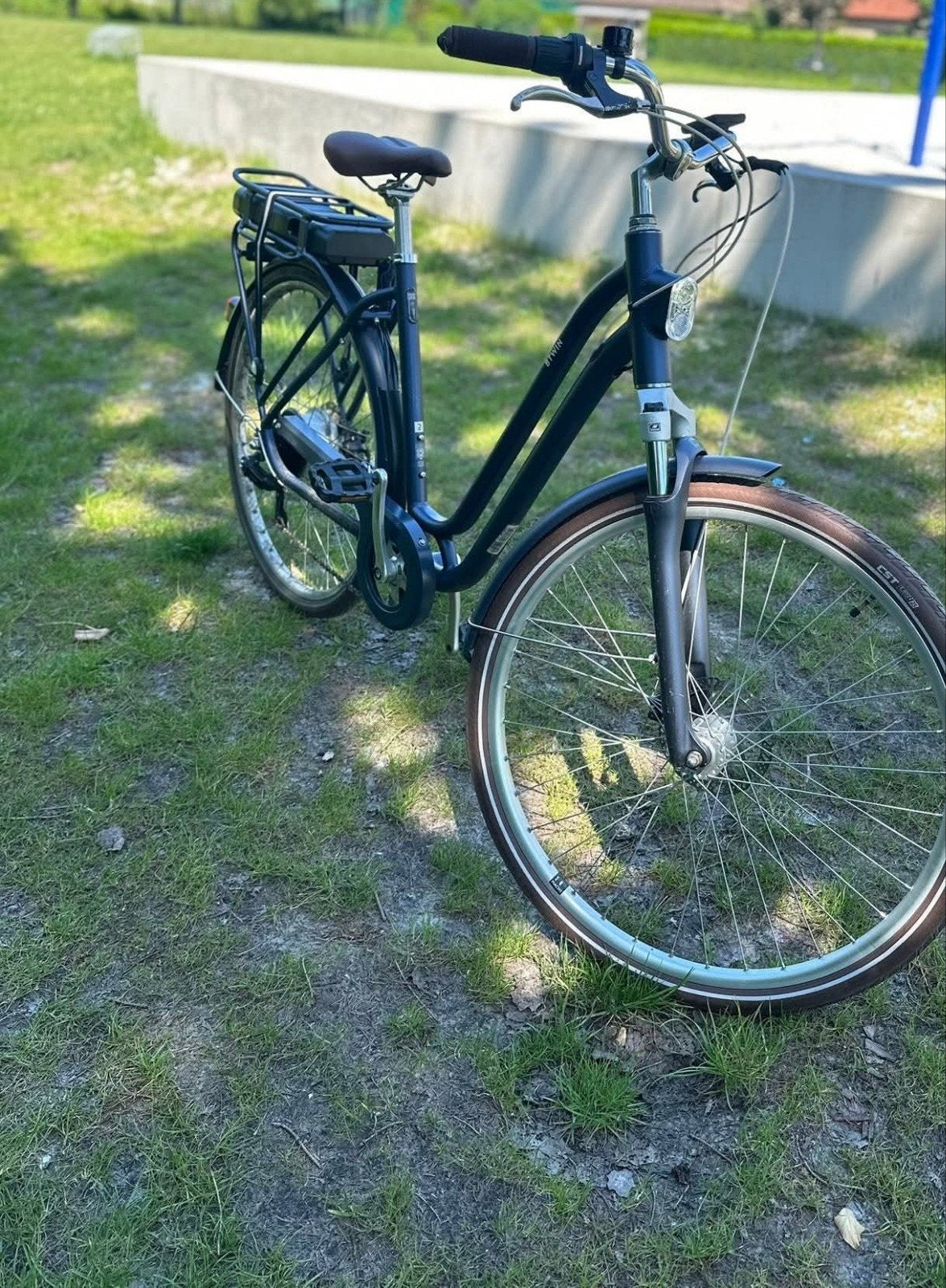 Electrische damesfiets, Enlèvement
